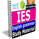 English grammar IES Aptitude Study Materials Book Notes ESE